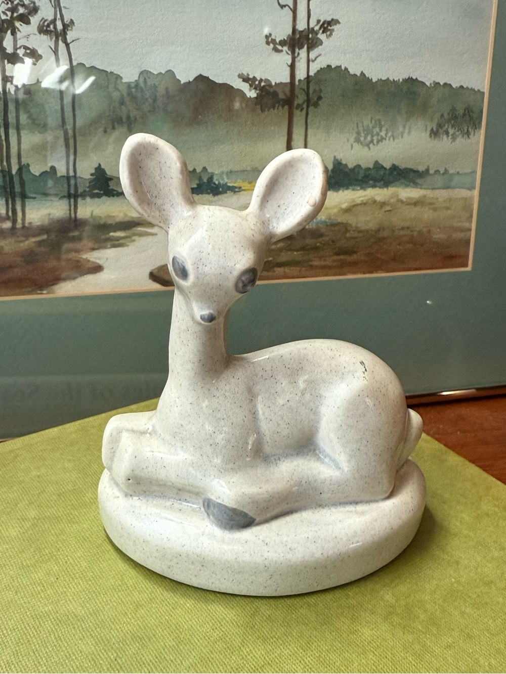 Vintage Ceramic Deer Figurine